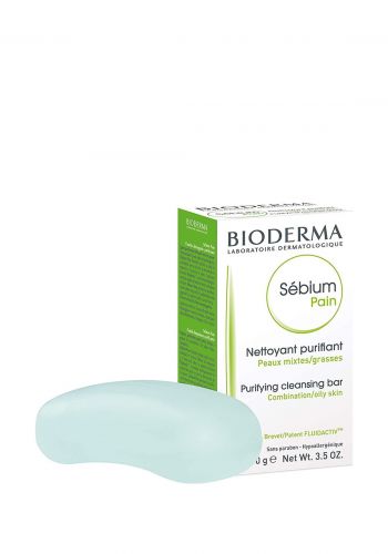 صابونة للبشرة الدهنية 100 غم من بيوديرما  Bioderma Sebium Pain Saop