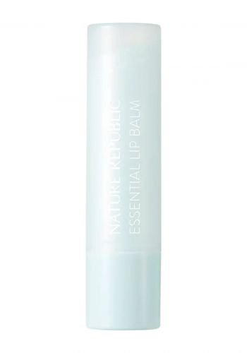 بلسم مرطب للشفاه برائحة النعناع 4.2 غرام الدرجة 01 من نيجر ريببلك Nature Republic Essential Lip Balm Peppermint