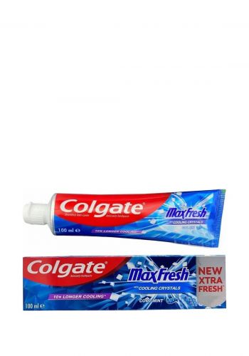معجون اسنان 100 مل من كولجيت Colgate Toothpaste Max Fresh Cooling Crystals
