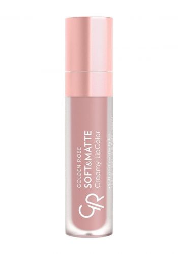 أحمر شفاه مطفي 5.5 مل رقم 101 من جولدن روز Golden Rose Soft & Matte Creamy Lipstick 