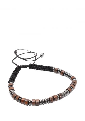 سوار خرز عبارة ( Always And Forever  ) بتصميم شفرة موريس من زك زاك Zigzag Morse Code Beads Bracelet