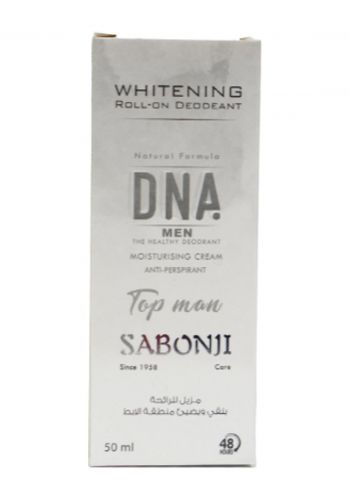 رول مزيل للتعرق للرجال 50 مل من صابونجي Sabonji DNA Men Whitening Roll - On Deodorant