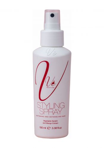 بخاخ تصفيف الشعر وتثبيته بخلاصة الكيراتين النباتي والمانجو 100 مل من في Ve Styling Spray 