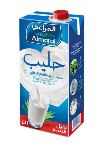 سيت حليب المراعي 1 لتر قليل الدسم  4 قطع Almarai Milk  