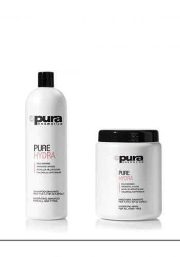 Pura Hydra Shampo 1000 m Cream  شامبو وكريم للعناية بالشعر الجاف  من بيور
