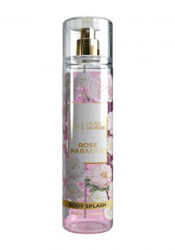 سبلاش معطر للجسم 250 مل من بيو موندي Beau Monde Rose Paradise Body Splash