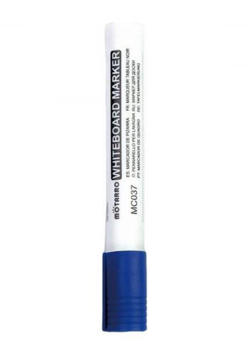 قلم سبورة باللون الازرق بحجم نبالة 3 ملم  من موتارو Motarro  MC037-2  Blue Whiteboard Marker