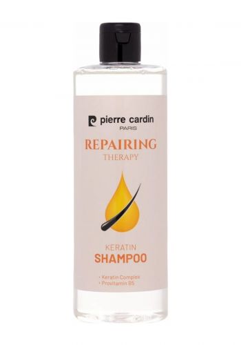 شامبو شعر بالكرياتين 400 مل من بيير كاردن Pierre Cardin Reparing Therapy Keratin Shampoo