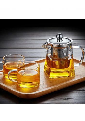 إبريق شاي زجاجي 750 مل Glass teapo