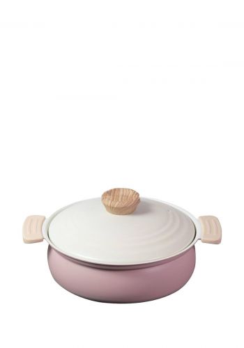 قدر طهي وتقديم بقطر 20 سم من بيرل ميتال Pearl Metal HB-6972 Natural Cook Pure Baking Paint Pot