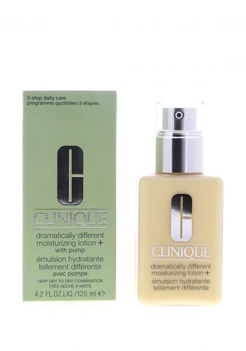 لوشن ترطيب للبشرة الجافة والجافة جدا مع 125 مل من كلينيك Clinique Moisturizing Lotion With Pump For Very Dry To Dry Combination
