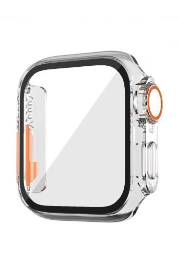حافظة حماية لساعة ابل مع واقي شاشة مدمج بحجم 44 ملم Infinity Tech Apple Watch Protective Case with integrated Screen Protector