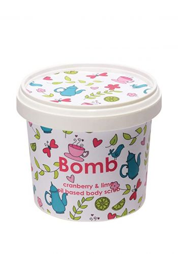 مقشر للجسم بخلاصة التوت البري والليمون 400 غم من بومب Bomb Body Scrub   