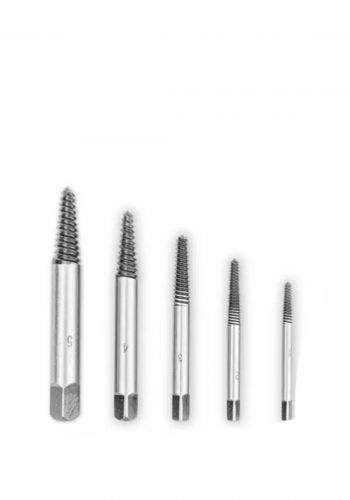 سيت مفك براغي 5 قطع من ايمتوب Emtop ESES1008 5 Pcs Screw Extractor Set

