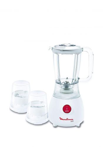 خلاط كهربائي 1.25 لتر 350 واط من مولينكس Moulinex LM2221BA Blender Uno