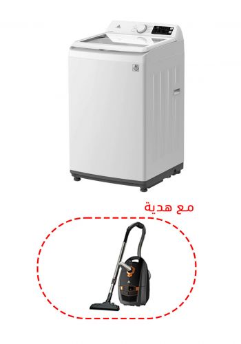 غسالة تحميل علوي 12 كجم من الحافظ ALHAFIDH WMHA-1288WTL61 Top loading washing machine 12 kg