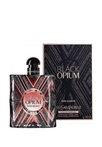 عطر نسائي 90 مل من إيف سان لوران Yves Saint Laurent Black Opium Pure Illusion Women's Eau De Parfum Spray