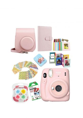 Fujifilm Camera Memories Pack Mini 11  كاميرا فورية ميموريز ميني11  مع هدايا من فوجي