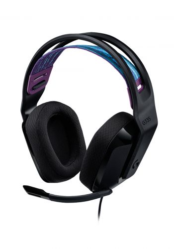 سماعة سلكية للبلي ستيشن   Logitech G335 Lightweight Wired Gaming Headset- Black