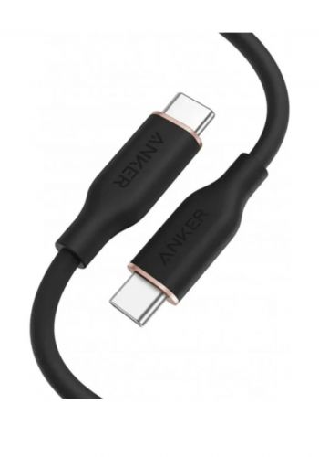 كيبل شحن تايب سي Anker PowerLine III Flow USB-C to USB-C Cable - 1.8M 