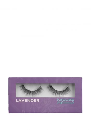 رموش صناعية لافندر من تركواز Turquoise Eyelashes Lavender