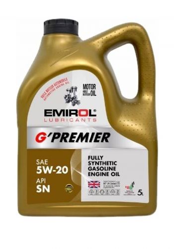 زيت محرك 5 لتر من اميرول Emirol Lubricants G'Primer 5W-20 Fully Synthetic Gasoline Engine Oil