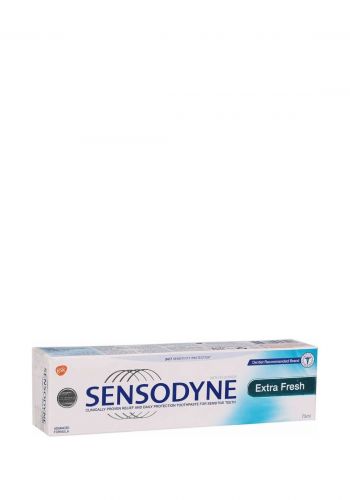معجون اسنان  75 مل من سنسوداين  Sensodyne ToothPaste Extra Fresh 
