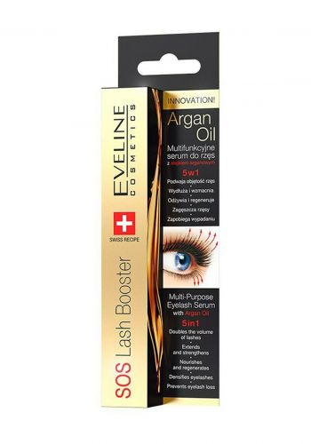 مسكارا الرموش مع زيت الأرغان 10 مل من ايفلين Eveline  Eyelash Serum