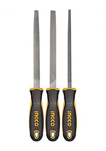 مجموعة مبارد حديد كبير  3 قطع من انجيكو Ingco HKTF63  steel file