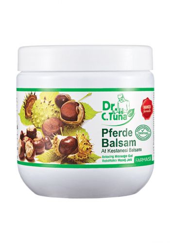 جل معالج للدوالي بخلاصة الكستناء 500 مل من فارمسي Farmasi Dr.c.tuna Chestnut Gel Pferde Balsam
