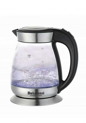  غلاية كهربائيه زجاجيه 2200 واط 1.7 لتر من ديلمونتي DeLmonti DL415  Electrical Glass Kettle