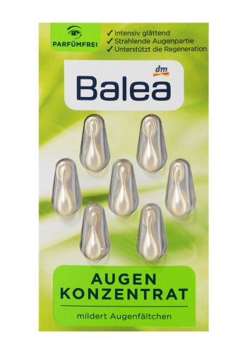 كبسولات مركزة لمنطقة تحت العين عدد 7 من باليا Balea Konzentrat Augen