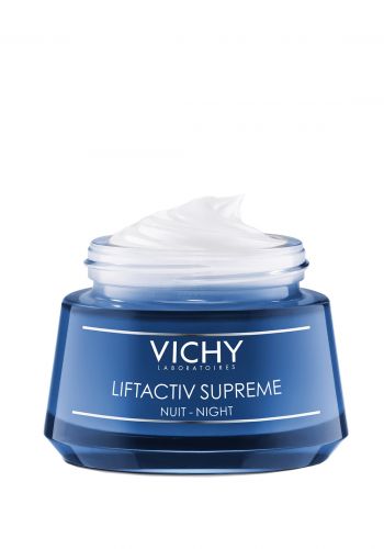 كريم مضاد للتجاعيد ليلي للبشرة الحساسة 50 مل من فيشي Vichy Liftactiv Normal To Combination Night