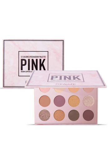 Focallur 12 Colors Eyeshadow Palette The Pink Collection 