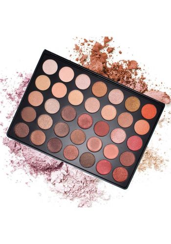 Morphe 35OS Color Shimmer Nature Glow Eyeshadow Palette