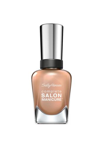 94145 Sally Hansen Complete Salon Manicure 216 You Glow Nail Polish for Women With Glitter Beige