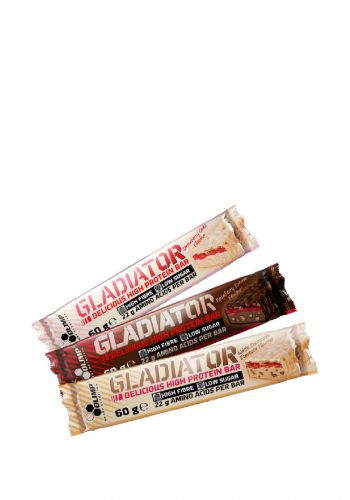 بروتين  60 غرام  من اوليمب Olimp Gladiator High Protein Bar