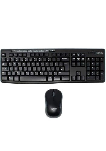 Logitech MK270 Wireless Keyboard & Mouse Wireless Black
