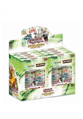بوكس بطاقات يو غي يو 37 بطاقة Yu-Gi-Oh Hidden Arsenal Chapter 1