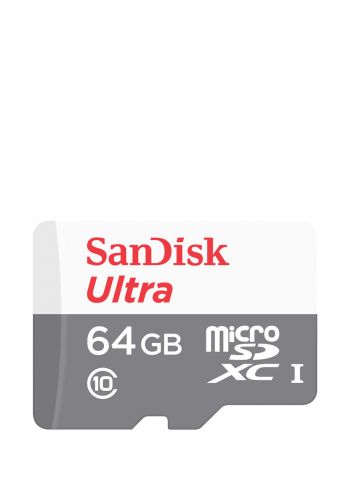 SanDisk  SDSQUNR-064G-GN3MN Micro SD Card CLASS10-64GB رام للموبايل من ساندسك