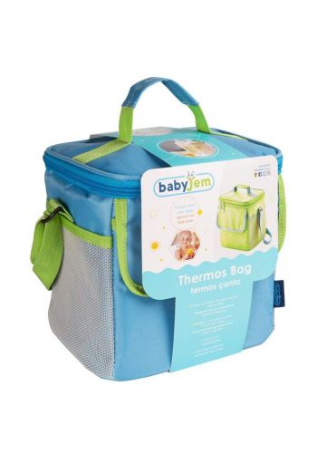 Babyjem Thermos Portable Cooler Bag Blue ترمس حافظ للحرارة