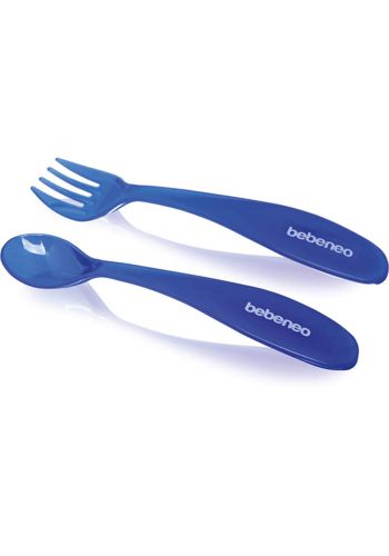 Bebeneo Plastic Fork & Spoon Set