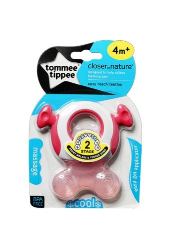 Tommee Tippee  Closer To Nature Stage 2 Teether Pink