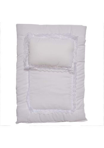 Baby Bed Set White