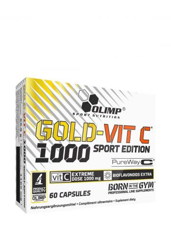 فيتامين سي 60 كبسولة من اوليمب Olimp Gold-vit C 1000 Sport Edition