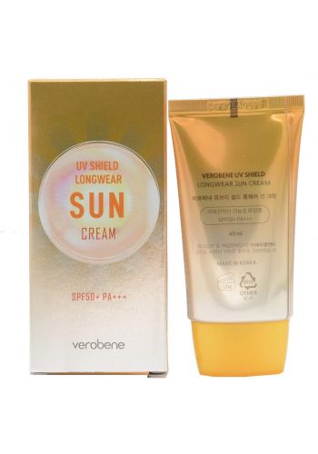 Verobene UV Longwear Sun Cream With SPF 50+ PA+++  40ml واقي الشمس