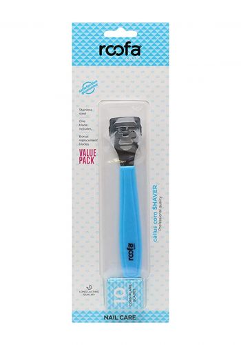 اداة ازالة مسامير القدم مع شفرات حادة من روفا Roofa Callus corn Shaver