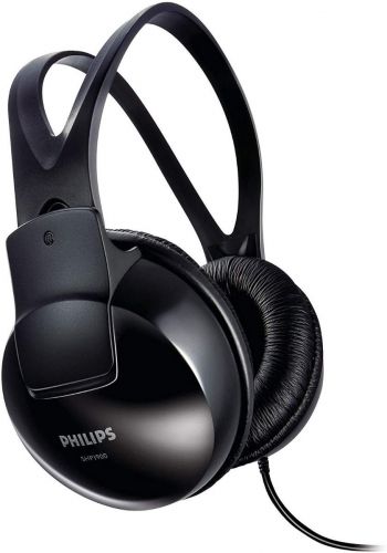 Philips SHP1900 Stereo Over-Ear Headphones-Black