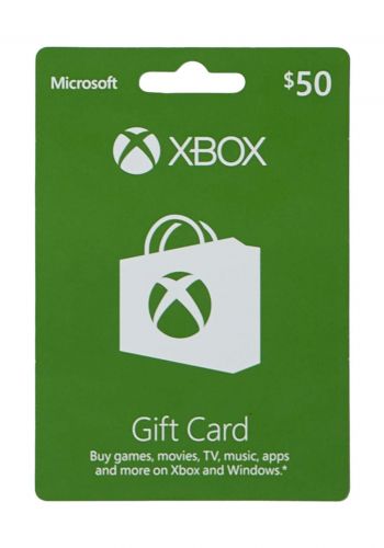 $50 Xbox Gift Card -Digital Code