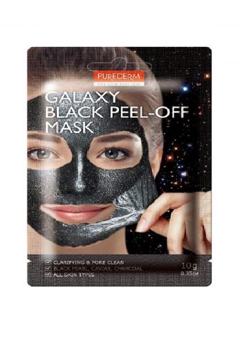  Purederm Galaxy Black Peel Off Mask  ماسك للوجه